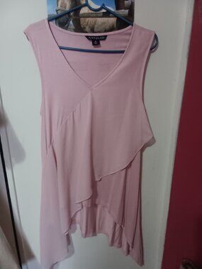Just Class From Chadwicks Light Pink Tunic - size Medium